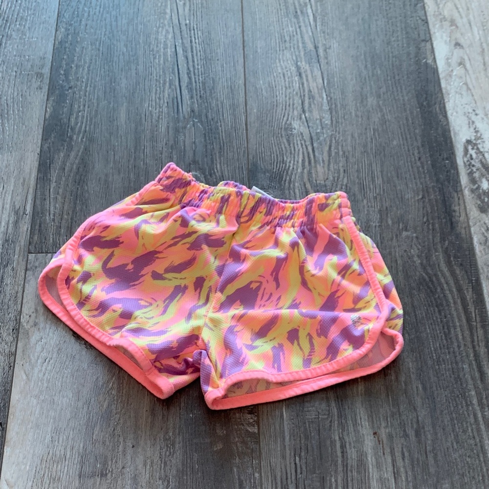 RBX Kids Tie-Dye Shorts - Pink and Purple